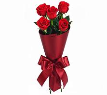 5 Красных роз Эдлесс Лав в Вятских Полянах Букет 5 Красных роз Эдлесс Лав в Вятских Полянах