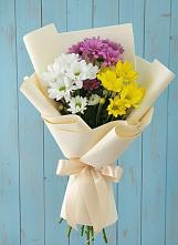 Букет школьные годы в Вятских Полянах Букет цветов из:  Хризантемы в Вятских Полянах