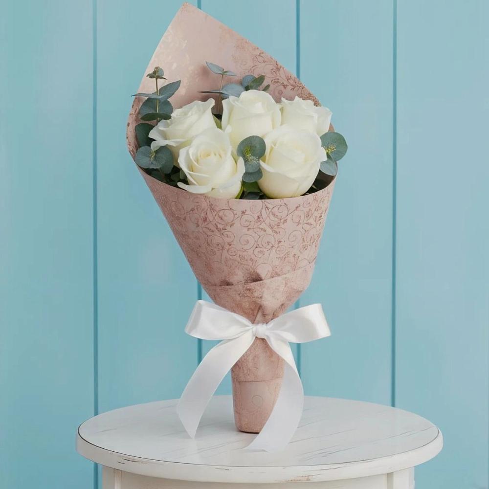 Букет контраст в Вятских Полянах Букет цветов из: Розы в Вятских Полянах