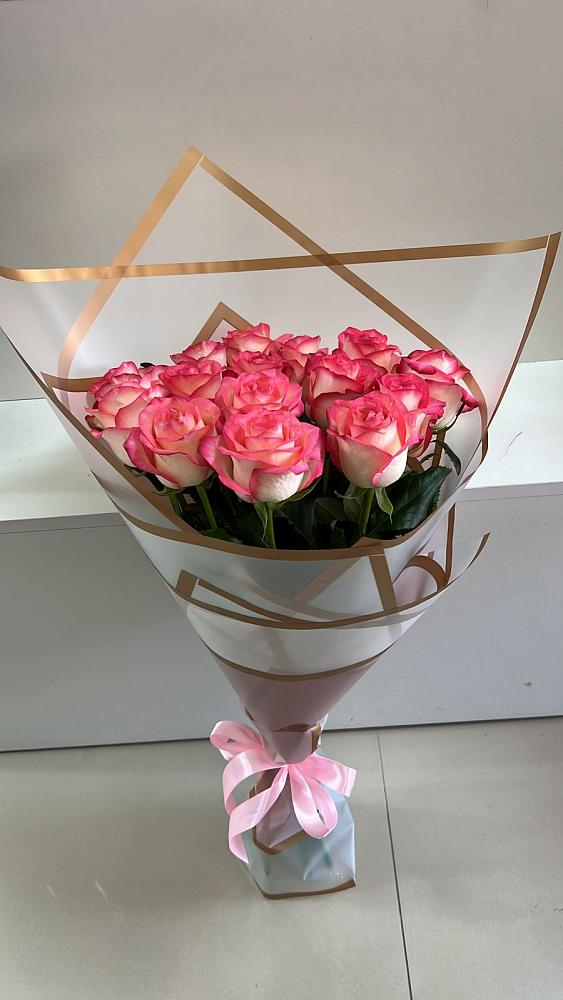 Розовые розы Сеньорита в Вятских Полянах Букет Розовые розы Сеньорита в Вятских Полянах