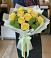 Букет сочно-зеленый в Вятских Полянах Букет цветов из: Хризантемы и Розы в Вятских Полянах