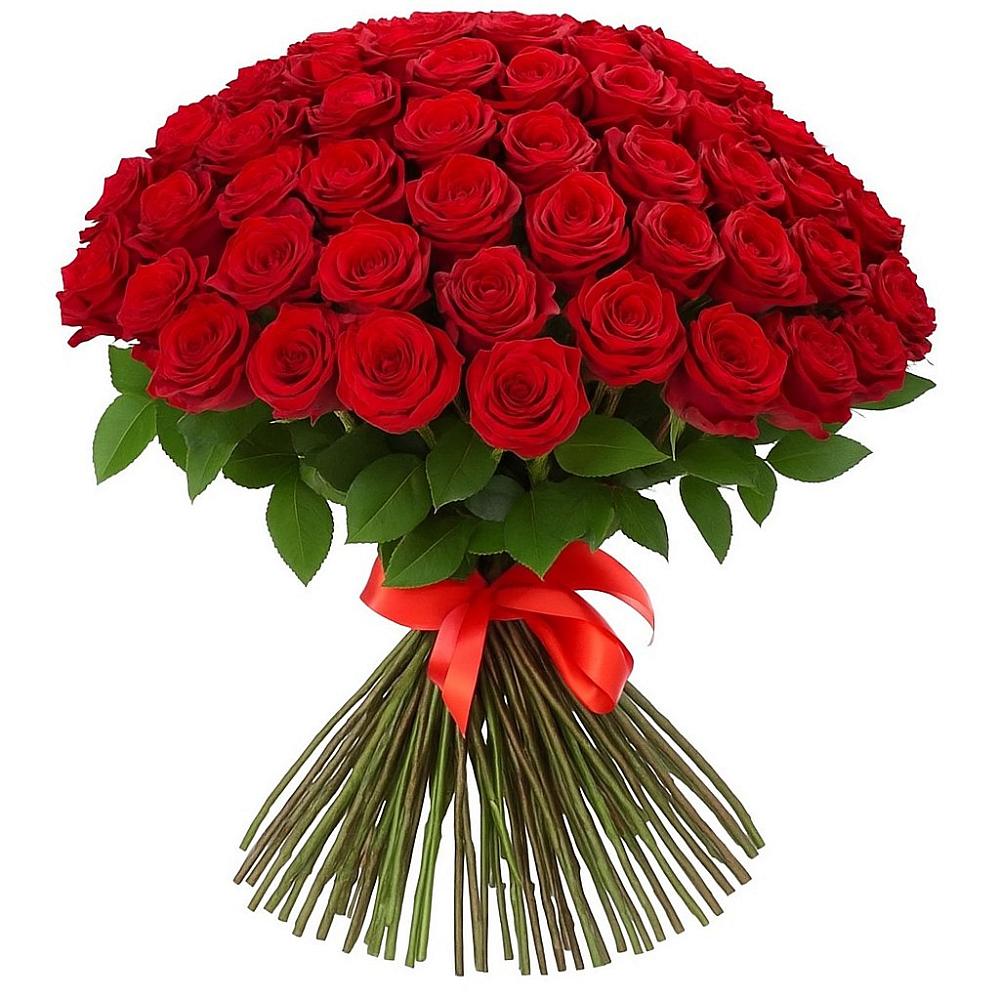Красные розы Блэк Меджик в Вятских Полянах Букет Красные розы Блэк Меджик в Вятских Полянах