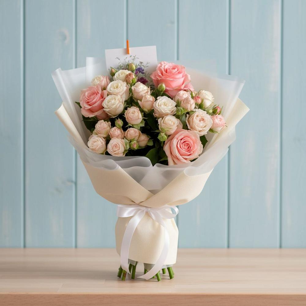 Букет голос любви в Вятских Полянах Букет цветов из: Розы в Вятских Полянах