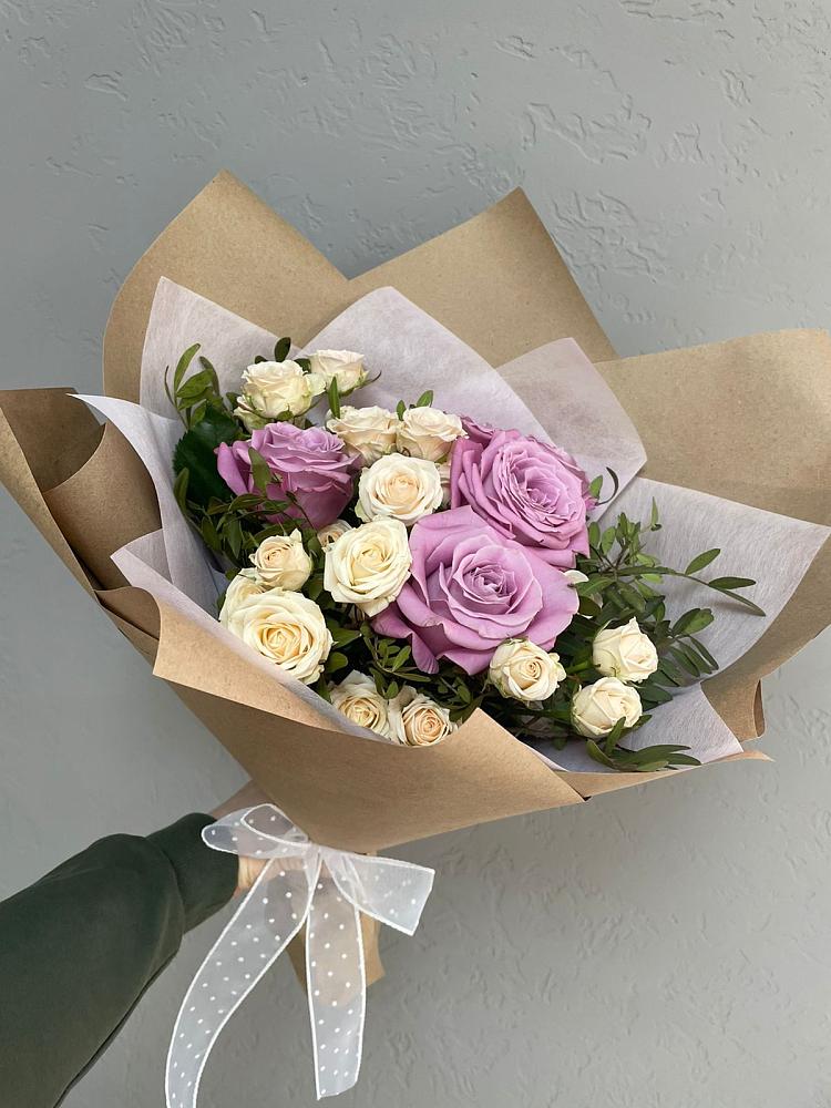 Букет Мечты романтика в Вятских Полянах Букет цветов из: Розы в Вятских Полянах