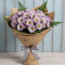 Букет соблазн в Вятских Полянах Букет цветов из:  Хризантемы в Вятских Полянах