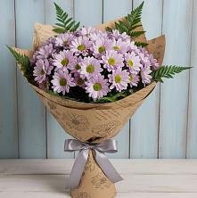 Букет соблазн в Вятских Полянах Букет цветов из:  Хризантемы в Вятских Полянах