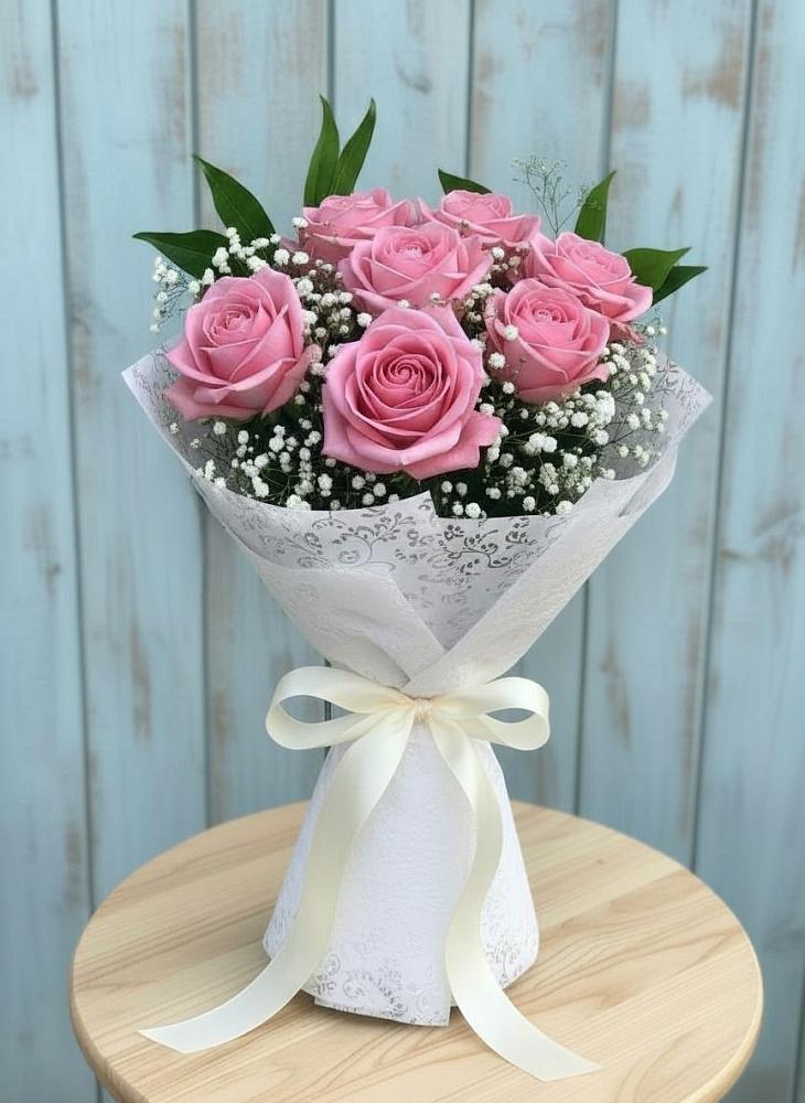 Букет шик блеск в Вятских Полянах Букет цветов из: Розы в Вятских Полянах