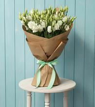 Букет Утренняя Свежесть в Вятских Полянах Букет цветов из:  Лизиантусы в Вятских Полянах