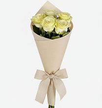 Букет белые крылья в Вятских Полянах Букет цветов из:  Розы в Вятских Полянах