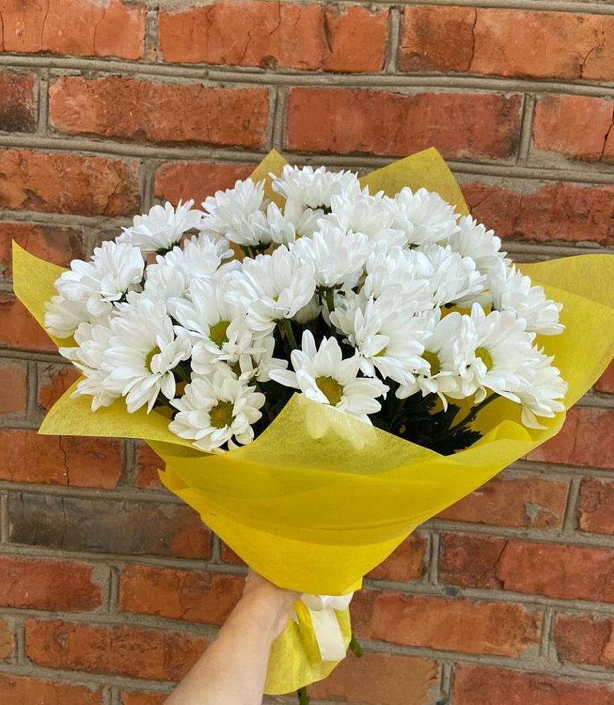 Букет Застенчивые лепестки в Вятских Полянах Букет цветов из: Хризантемы в Вятских Полянах