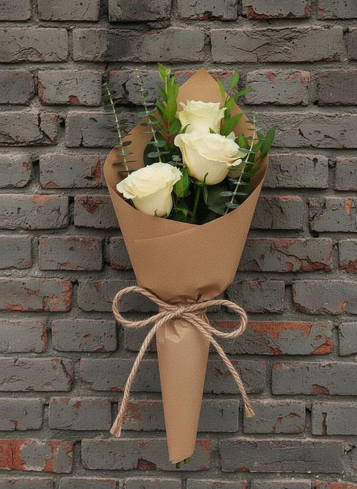 Букет из 3 роз в Вятских Полянах Букет цветов из: Розы в Вятских Полянах