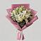 Букет Лилии в розовом в Вятских Полянах Букет цветов из: Лилии в Вятских Полянах