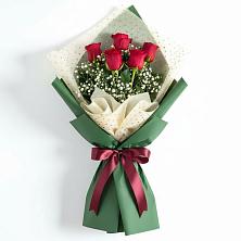 Букет рубиновое очарование в Вятских Полянах Букет цветов из:  Розы в Вятских Полянах