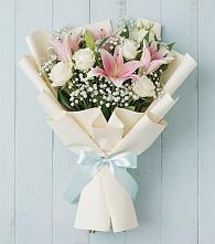 Букет Лилии в Вятских Полянах Букет цветов из:  Лилии в Вятских Полянах