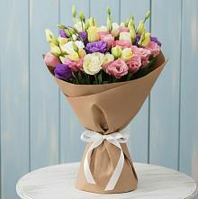 Букет Цветная эустома в Вятских Полянах Букет цветов из:  Лизиантусы в Вятских Полянах